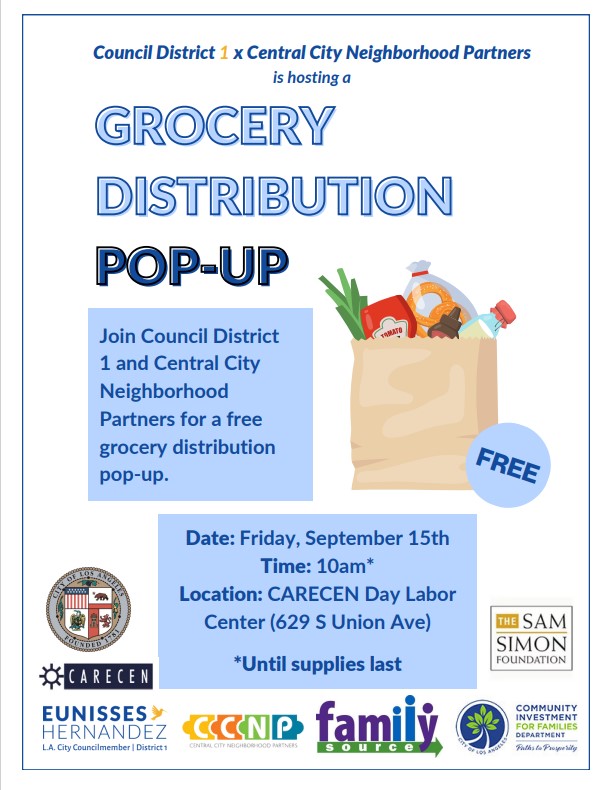 Grocery Distribution Pop-Up
