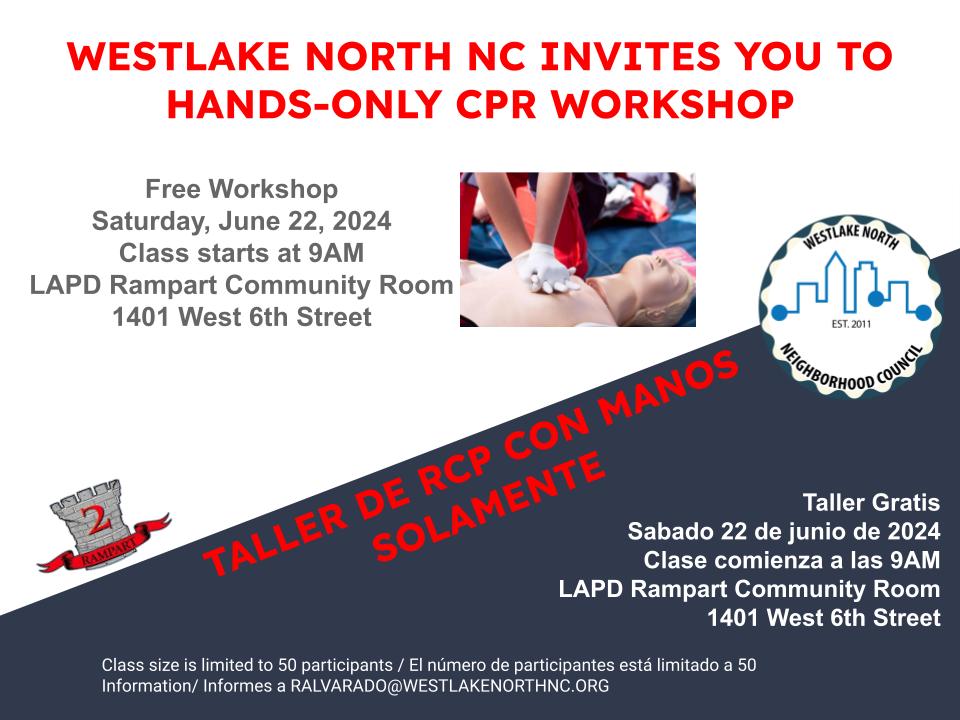 Hands only CPR Workshop