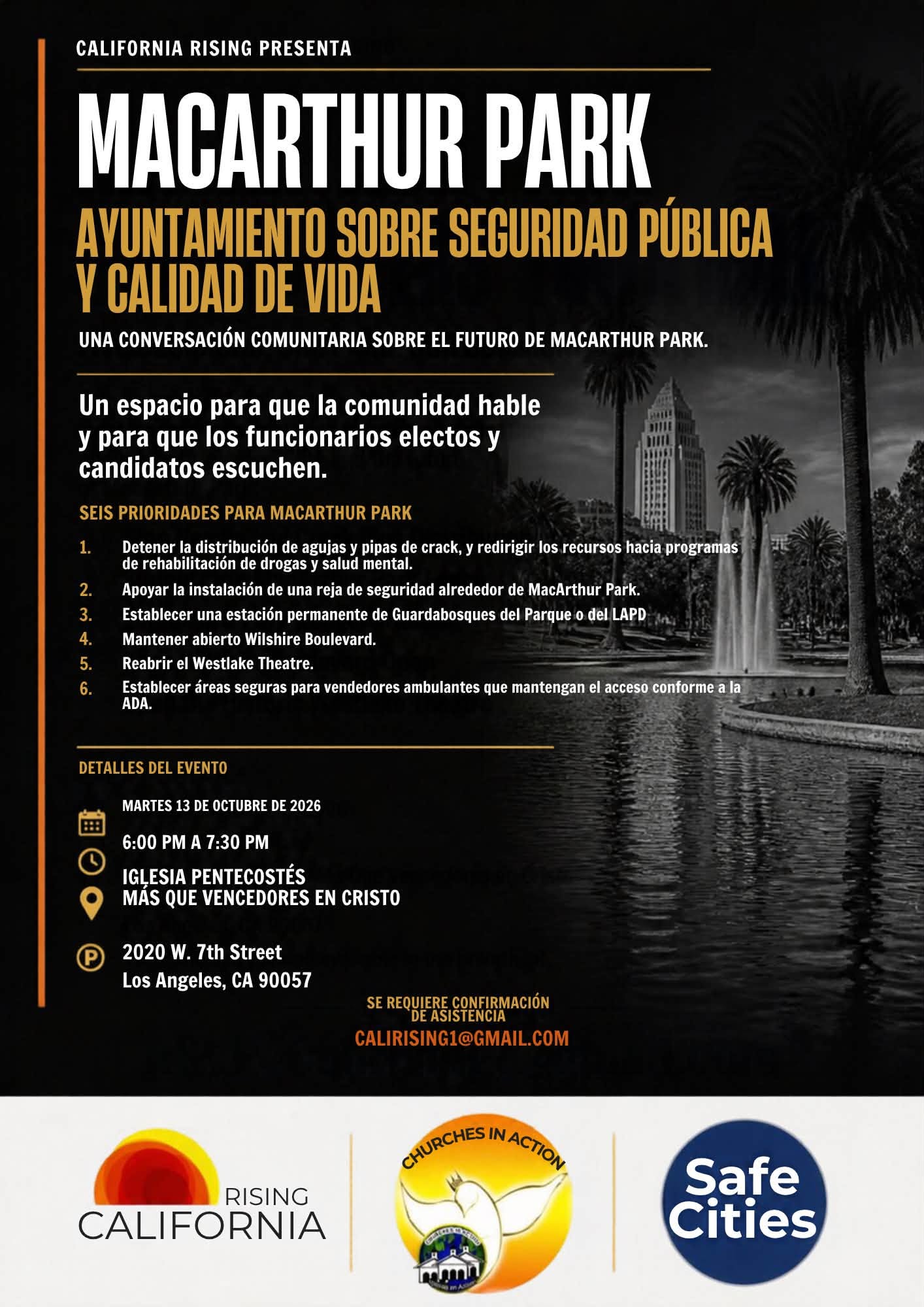 MacArthur Park Town Hall (Ayuntamiento)